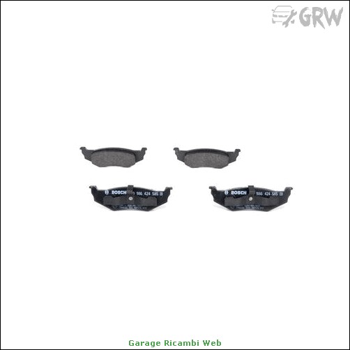 0986424585 kit pastiglie freno bosch posteriore per chrysler stratus cabriolet chrysler stratus cabriolet (jx) 2.0 le cabriolet [1996-06 &gt; 2001-04] cc:1996 kw:96 hp:131<br>chrysler stratus cabriolet (jx) 2.5 lx cabriolet [1996-04 &gt; 2001-04] cc:2499 kw:120 hp:163<br>chrysler sebring cabriolet (jr) 2.4 cabriolet [2001-04 &gt; 2007-06] cc:2429 kw:112 hp:152<br>chrysler sebring cabriolet (jr) 2.7 v6 24v cabriolet [2001-04 &gt; 2007-06] cc:2736 kw:149 hp:203<br>chrysler pt cruiser (pt_) 1.6 station wagon [2001-11 &gt; 2010-12] cc:1598 kw:85 hp:116<br>