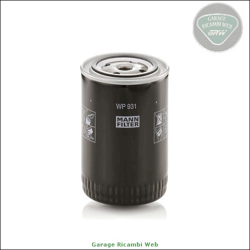 wp931 filtro olio mann-filter per fiat 1500-2300 1500 fso 125p fiat 1500-2300 (118_) 1500 l tre volumi [1963-10 &gt; 1970-12] cc:1471 kw:55 hp:75<br>fiat 1500-2300 (118_) 2300 tre volumi [1962-07 &gt; 1969-03] cc:2263 kw:75 hp:102<br>fiat 1500 cabriolet (116_) 1.5 cabriolet [1964-06 &gt; 1967-10] cc:1481 kw:49 hp:67<br>fiat 1500 cabriolet (116_) 1.5 cabriolet [1964-06 &gt; 1967-10] cc:1481 kw:55 hp:75<br>fso 125p 1.5 1500 tre volumi [1967-10 &gt; 1992-08] cc:1481 kw:55 hp:75<br>fso 125p station wagon 1.5 station wagon [1967-10 &gt; 1992-08] cc:1481 kw:55 hp:75<br>